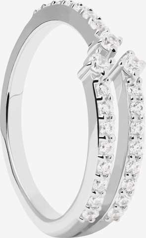 P D PAOLA Ring in Silver: front