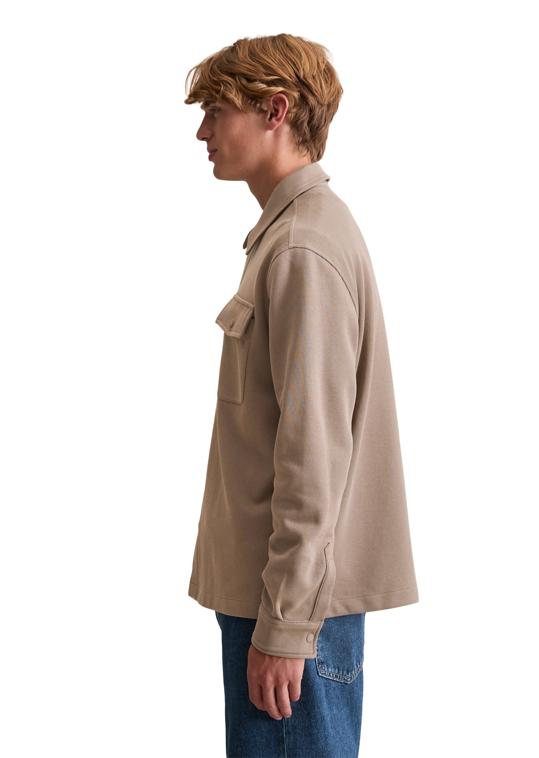 Marc O'Polo DENIM Sweatvest in Bruin