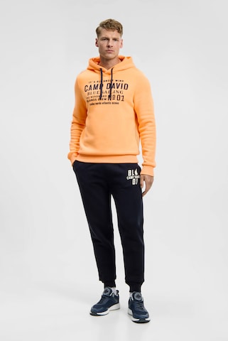 CAMP DAVID Sweatshirt in Orange