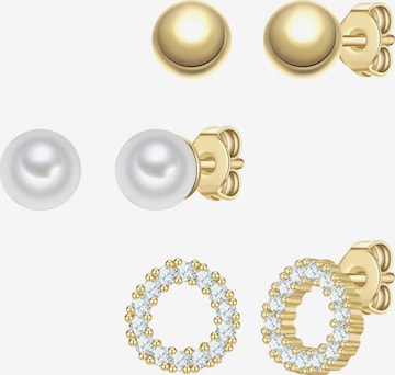 Yokoamii Ohrringe in Gold: Vorderseite