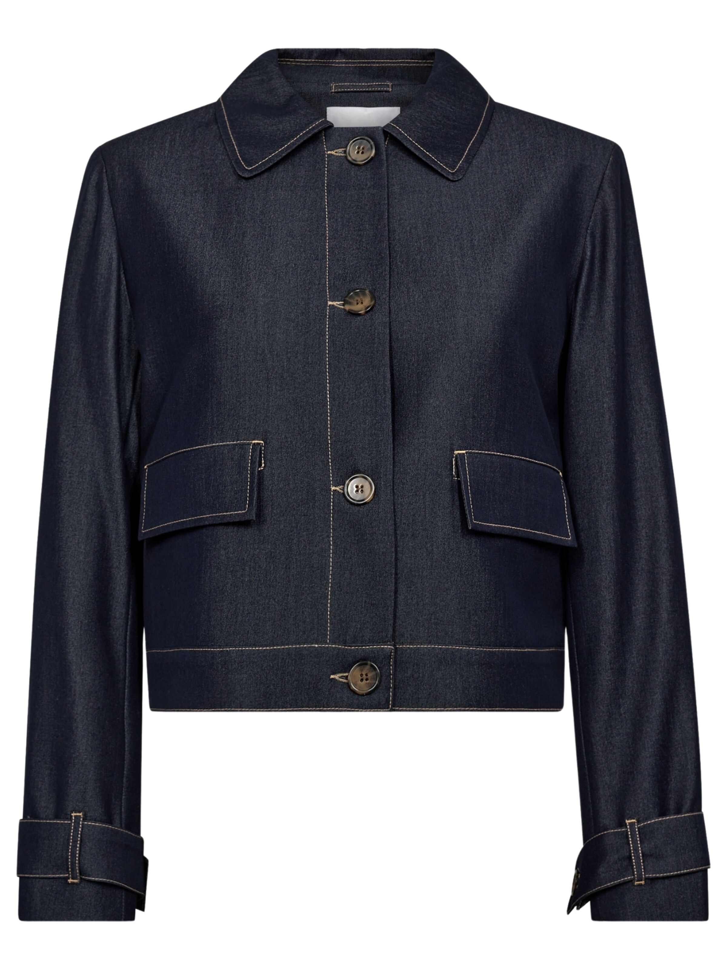 co'couture Välikausitakki 'Terry' värissä tummansininen, Tuotenäkymä