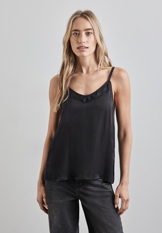 STREET ONE Top in Schwarz: Vorderseite