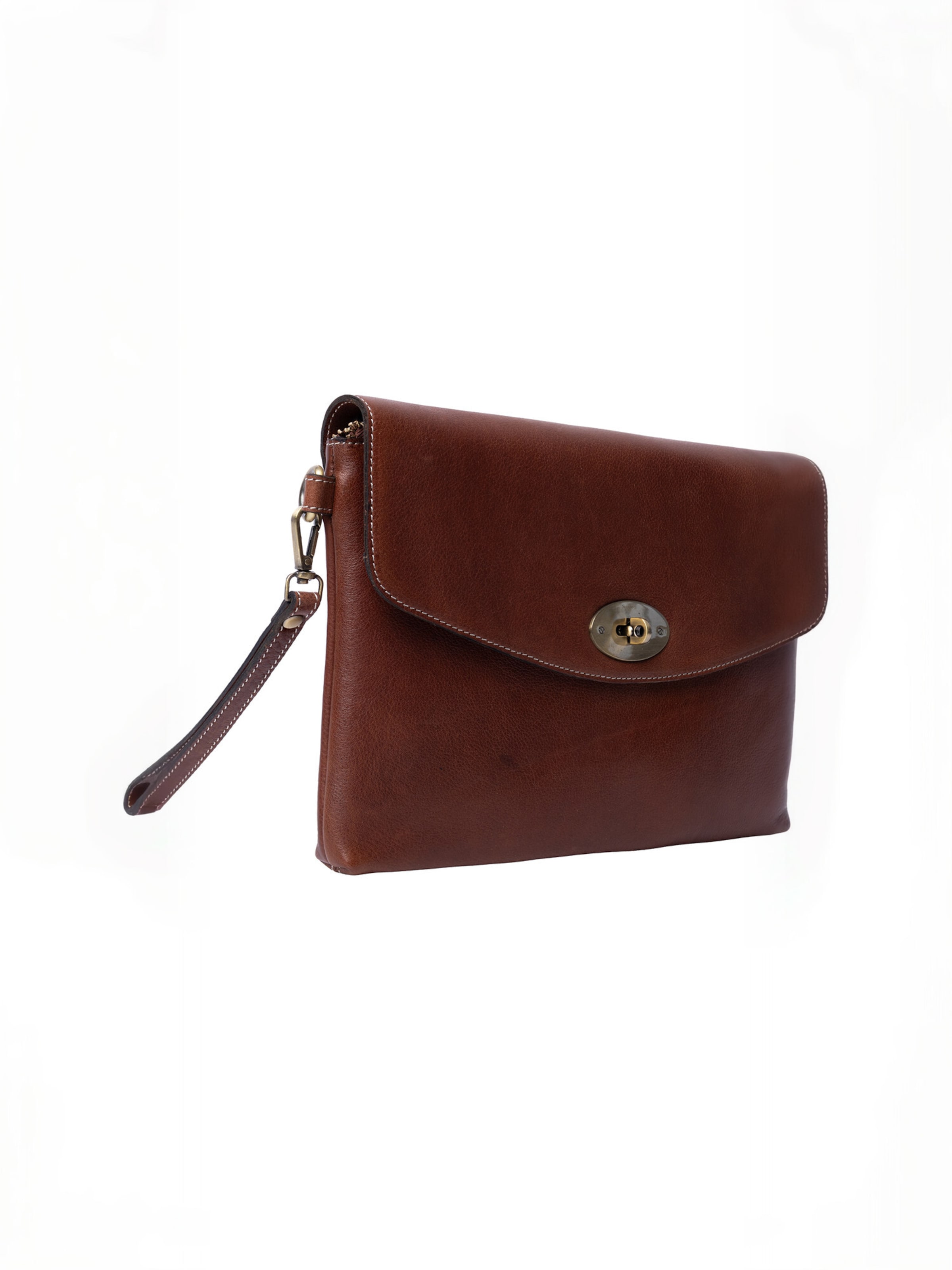 RE:DESIGNED Shopper ' Saya ' in Bruin: voorkant
