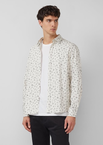 s.Oliver Regular Fit Hemd in Weiß: Vorderseite