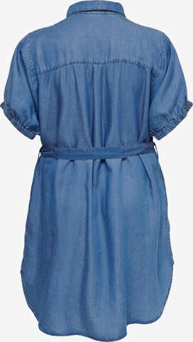 ONLY Carmakoma Shirt Dress 'Canto' in Blue