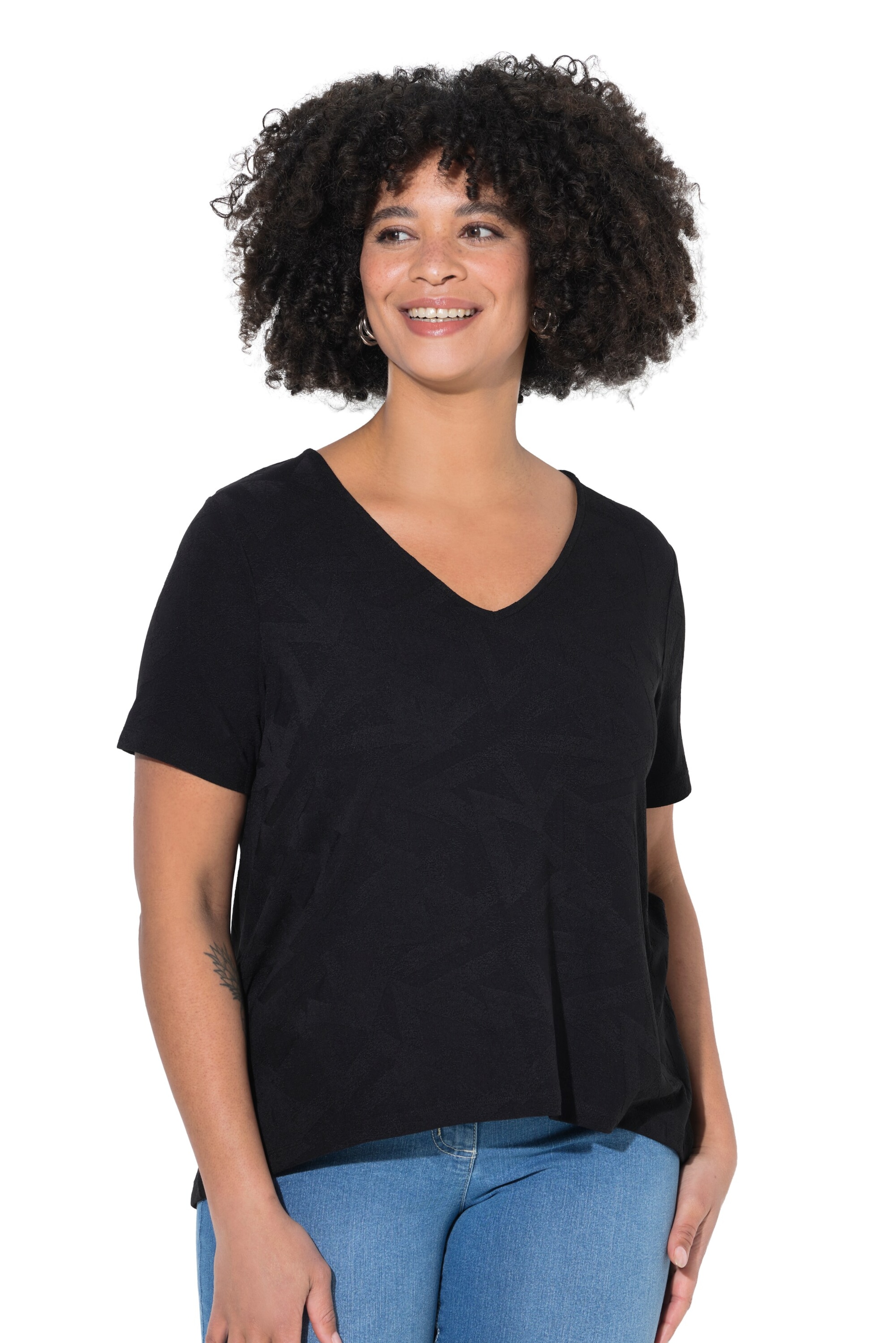 Angel of Style Shirt in Zwart: voorkant