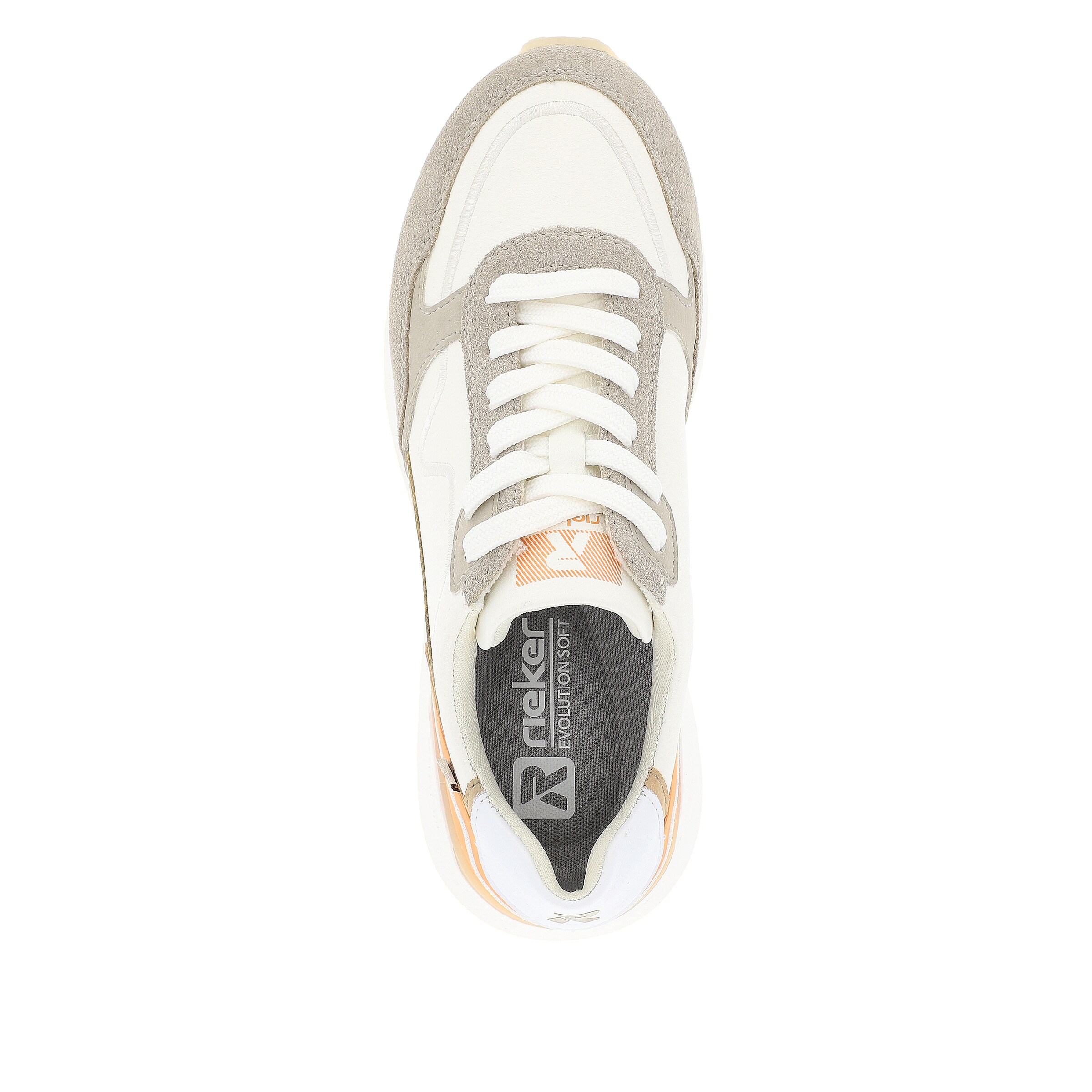 Baskets basses Rieker Sport en blanc
