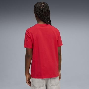 PUMA T-Shirt 'Wardrobe Ess' in Rot