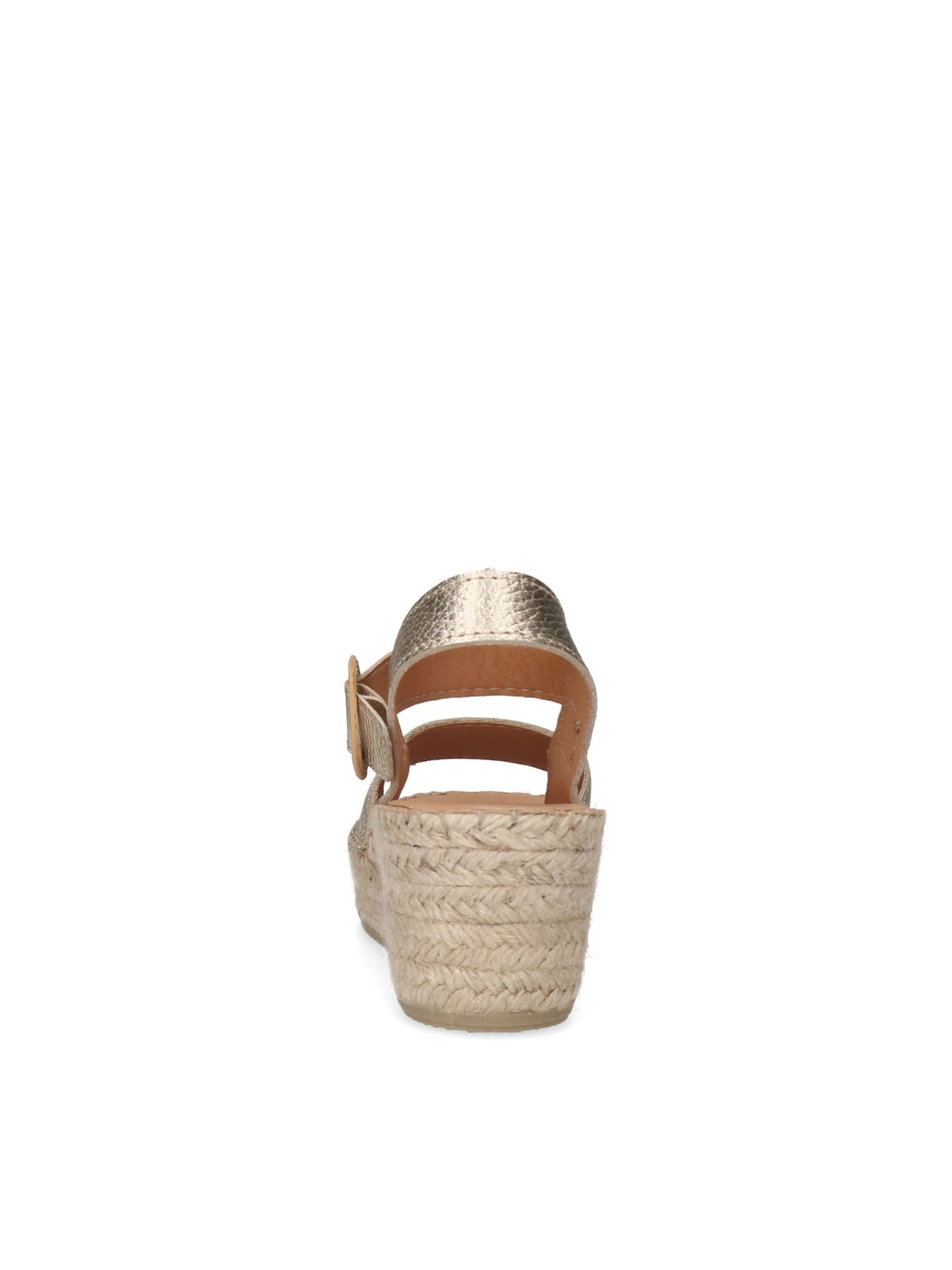 MANFIELD Sandals in Gold