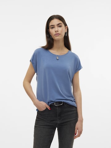 VERO MODA - Camiseta 'AVA' en azul: frente