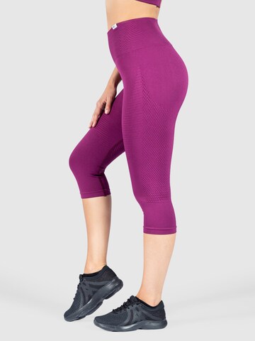 Smilodox Skinny Leggings 'Bloom' in Lila