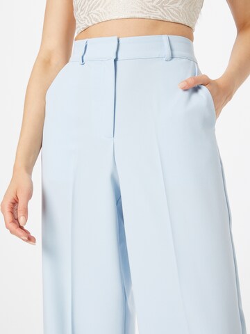 NA-KD Wide Leg Hose 'Olivia Levolais' in Blau