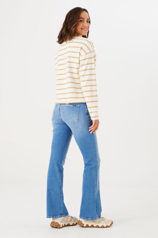 GARCIA Flared Jeans in Blau