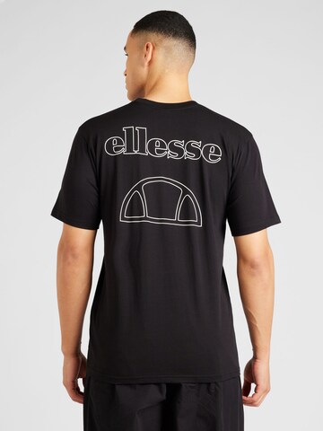 ELLESSE Shirt 'Elnath' in Zwart: voorkant