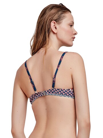 Balconcino Top per bikini di Gisela in blu