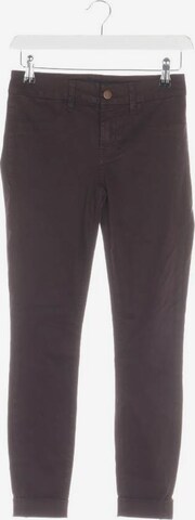 J Brand Hose XXS in Rot: predná strana