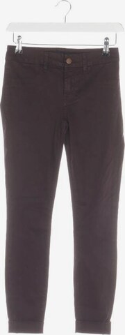 J Brand Pants in XXS in Red: front