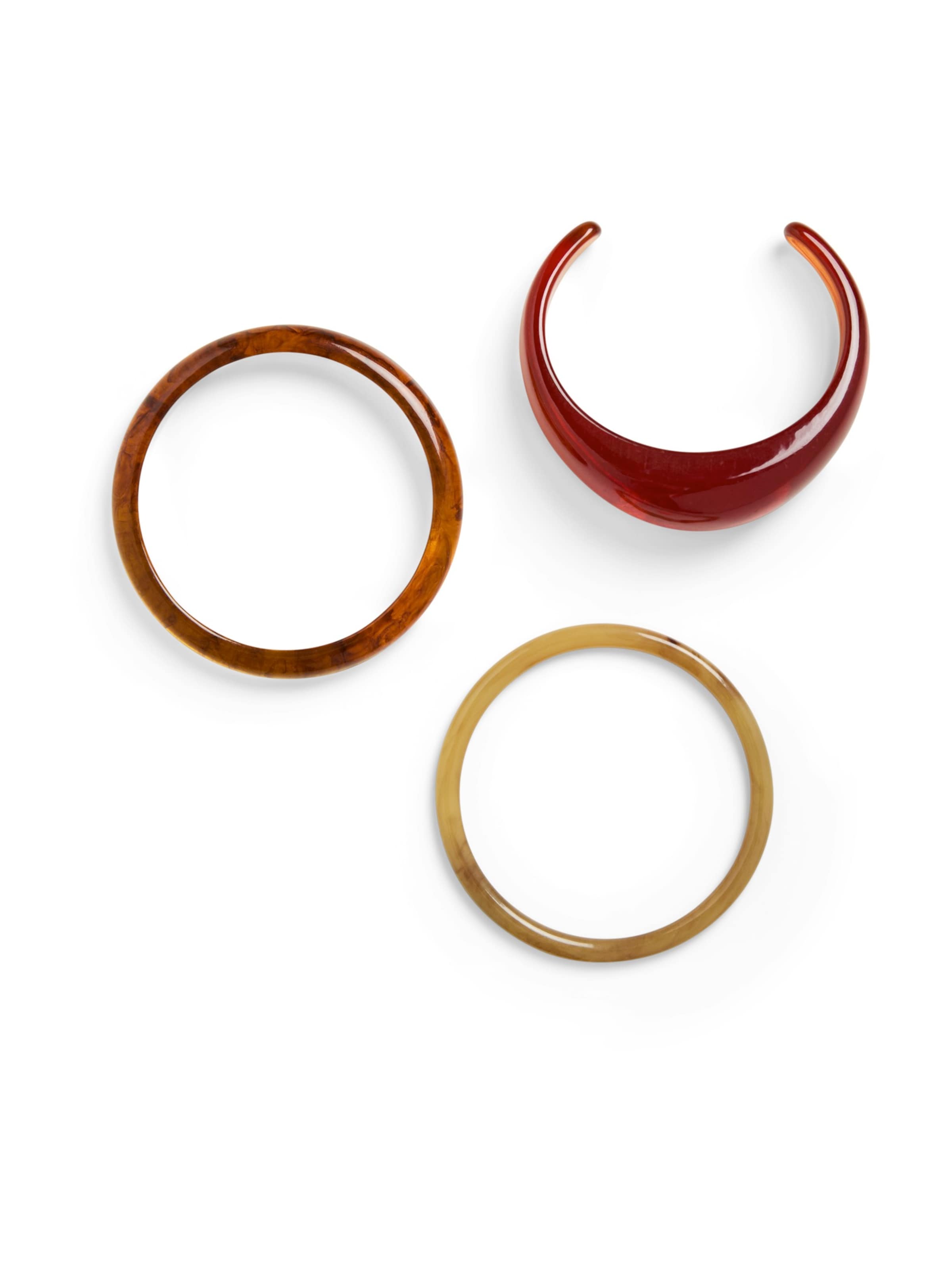 PIECES - Pulsera 'PCKELLY' en amarillo: frente