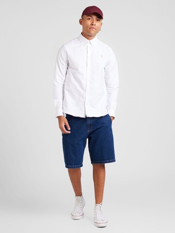 Coupe regular Chemise 'Konrad' Les Deux en blanc