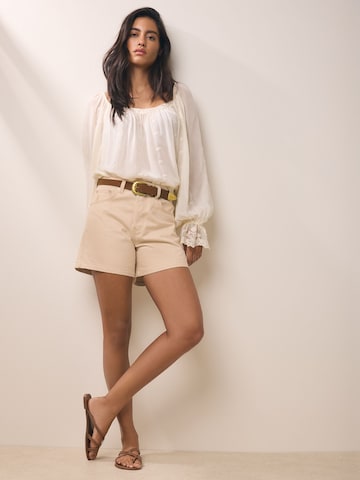 Regular Jean Bhoem en blanc