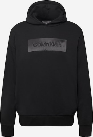 Calvin Klein Sweatshirt in Zwart: voorkant