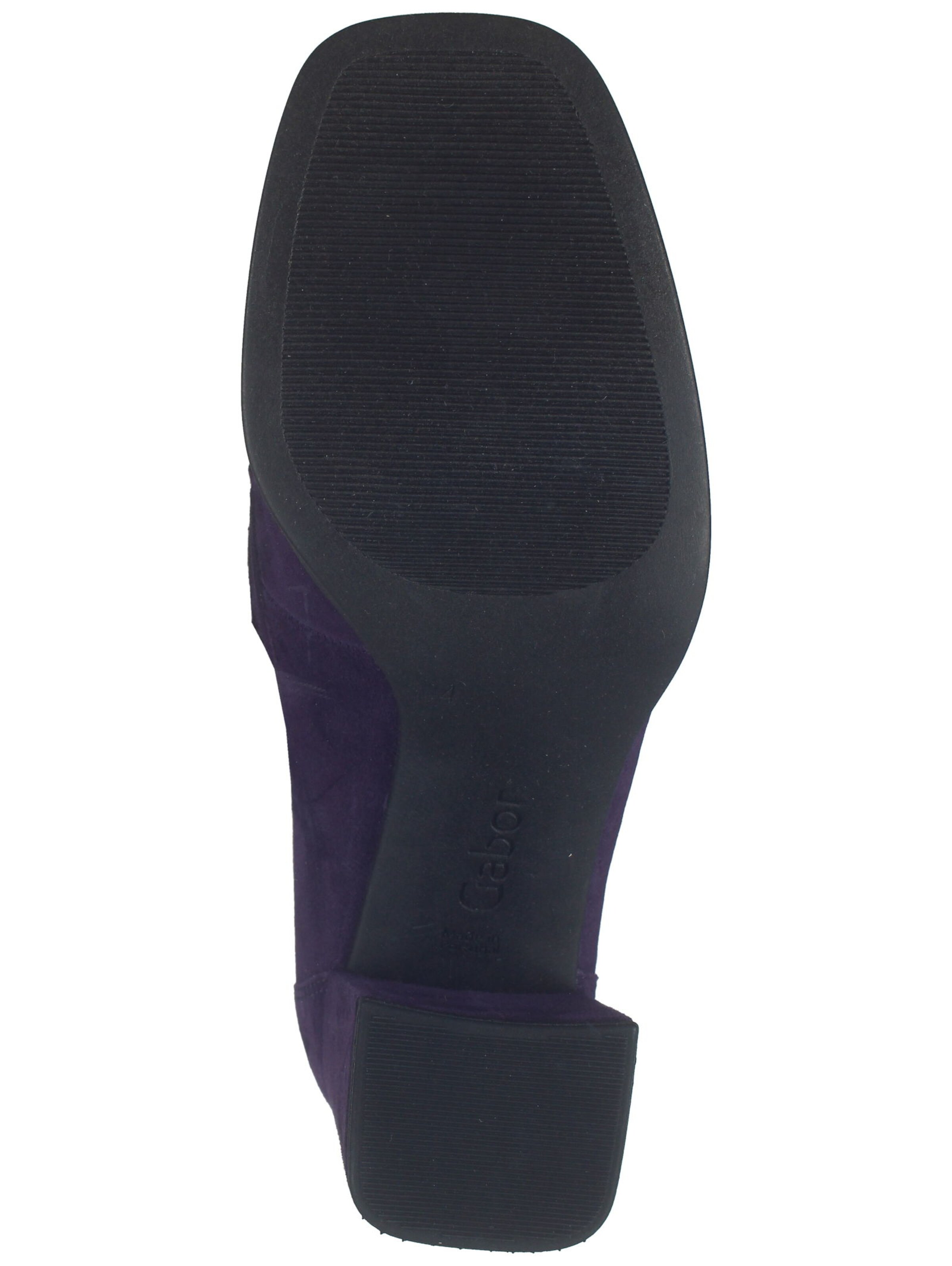 GABOR Platform Heels in Purple