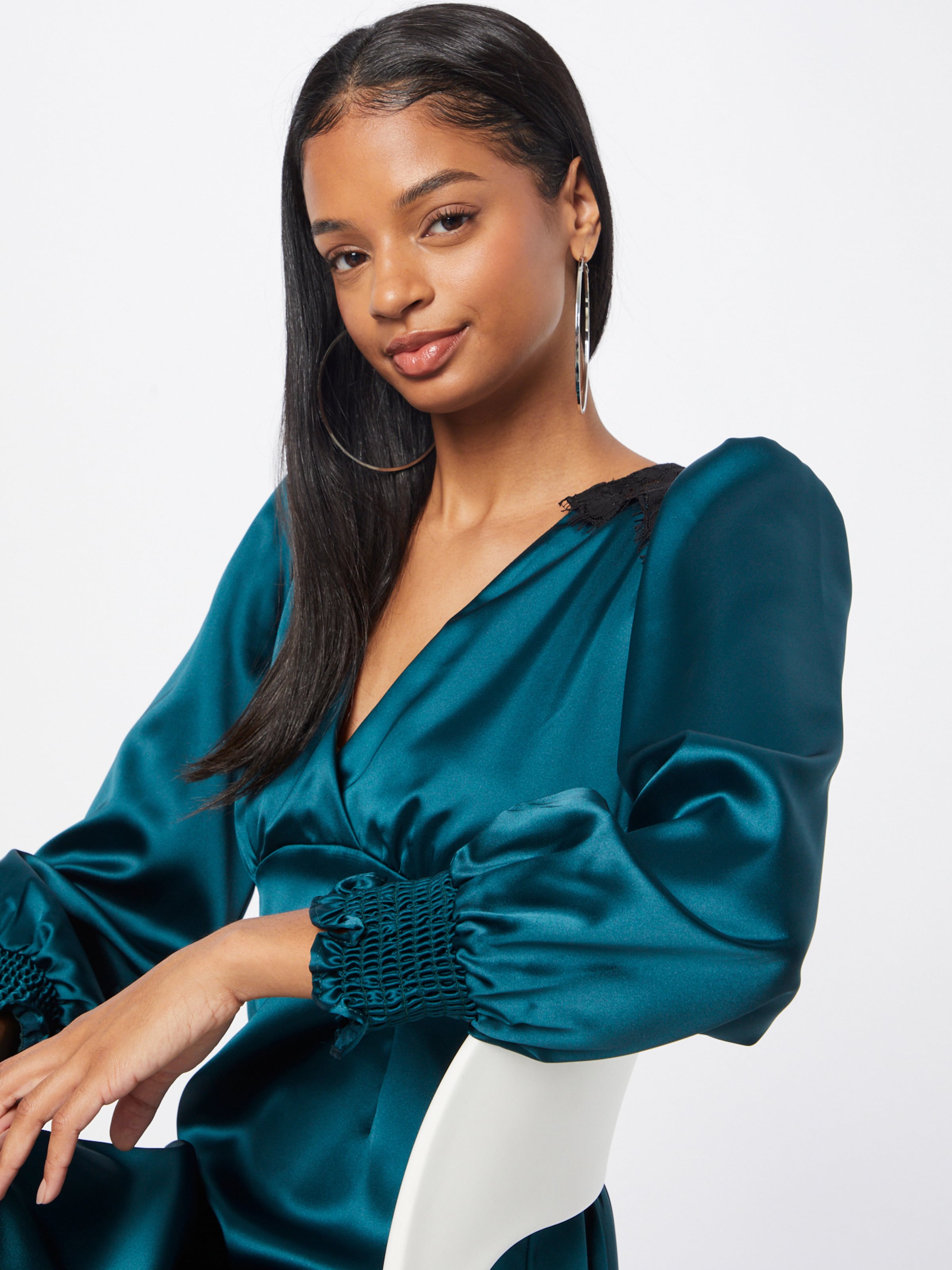 Dorothy Perkins Dress in Emerald ABOUT YOU