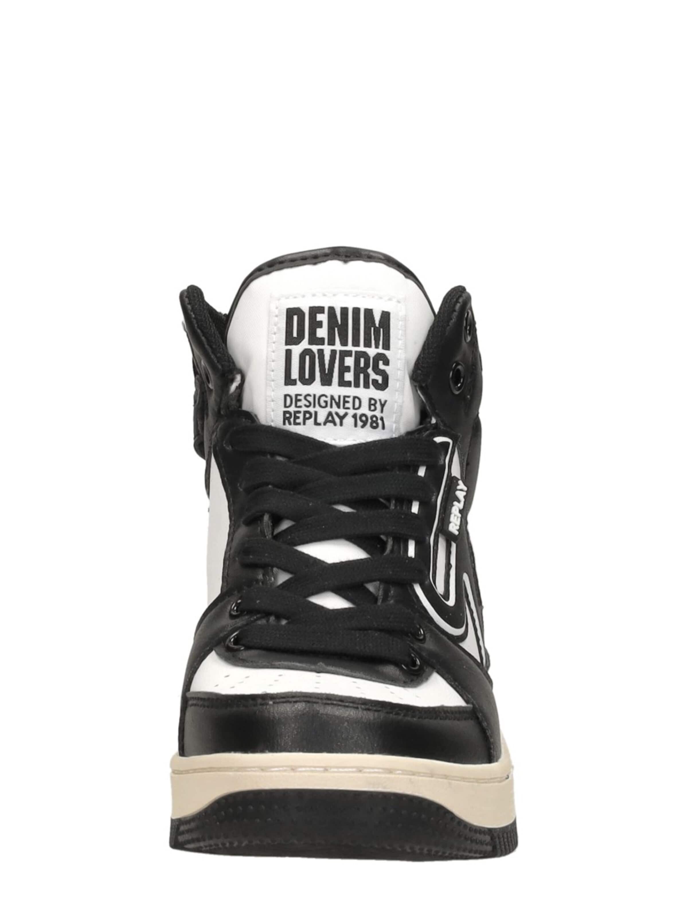 Baskets 'Epic JR Mid Boy 4' REPLAY en noir