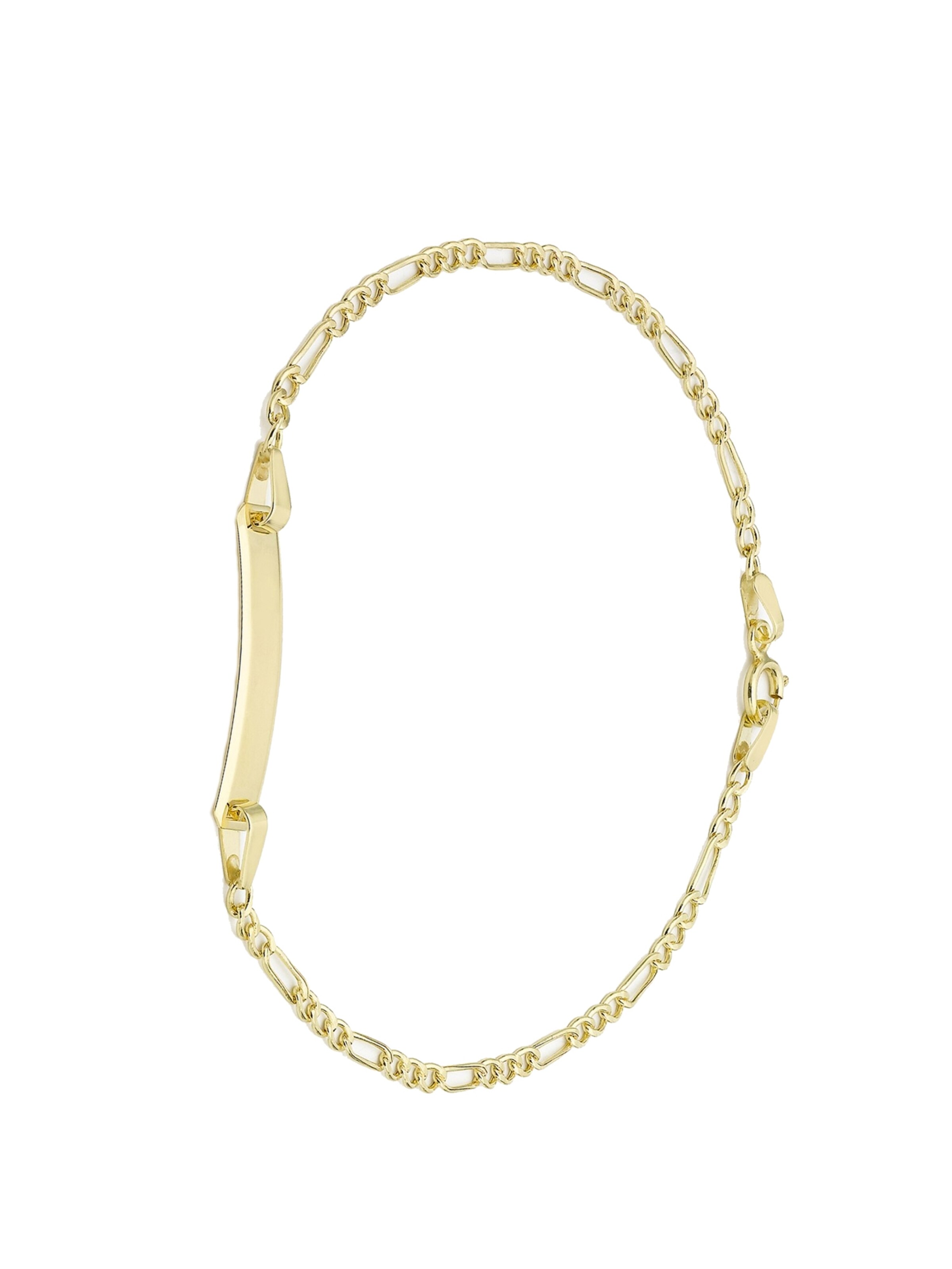 Lucardi Armband 'Klassisch' in gold, Produktansicht