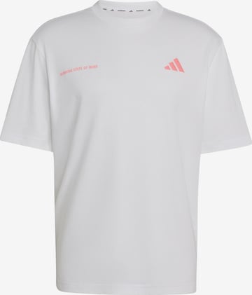 ADIDAS PERFORMANCE Funktionsskjorte i hvid: forside
