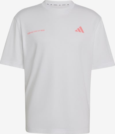 S dydžio Sportiniai marškinėliai iš ADIDAS PERFORMANCE, spalva – avietinė / balta, Prekių apžvalga