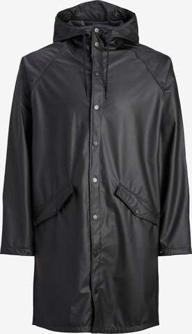 Manteau mi-saison 'Urban' JACK & JONES en noir : devant