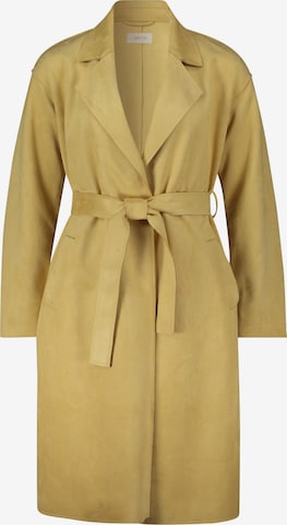 Cartoon Between-Seasons Coat in Yellow: front