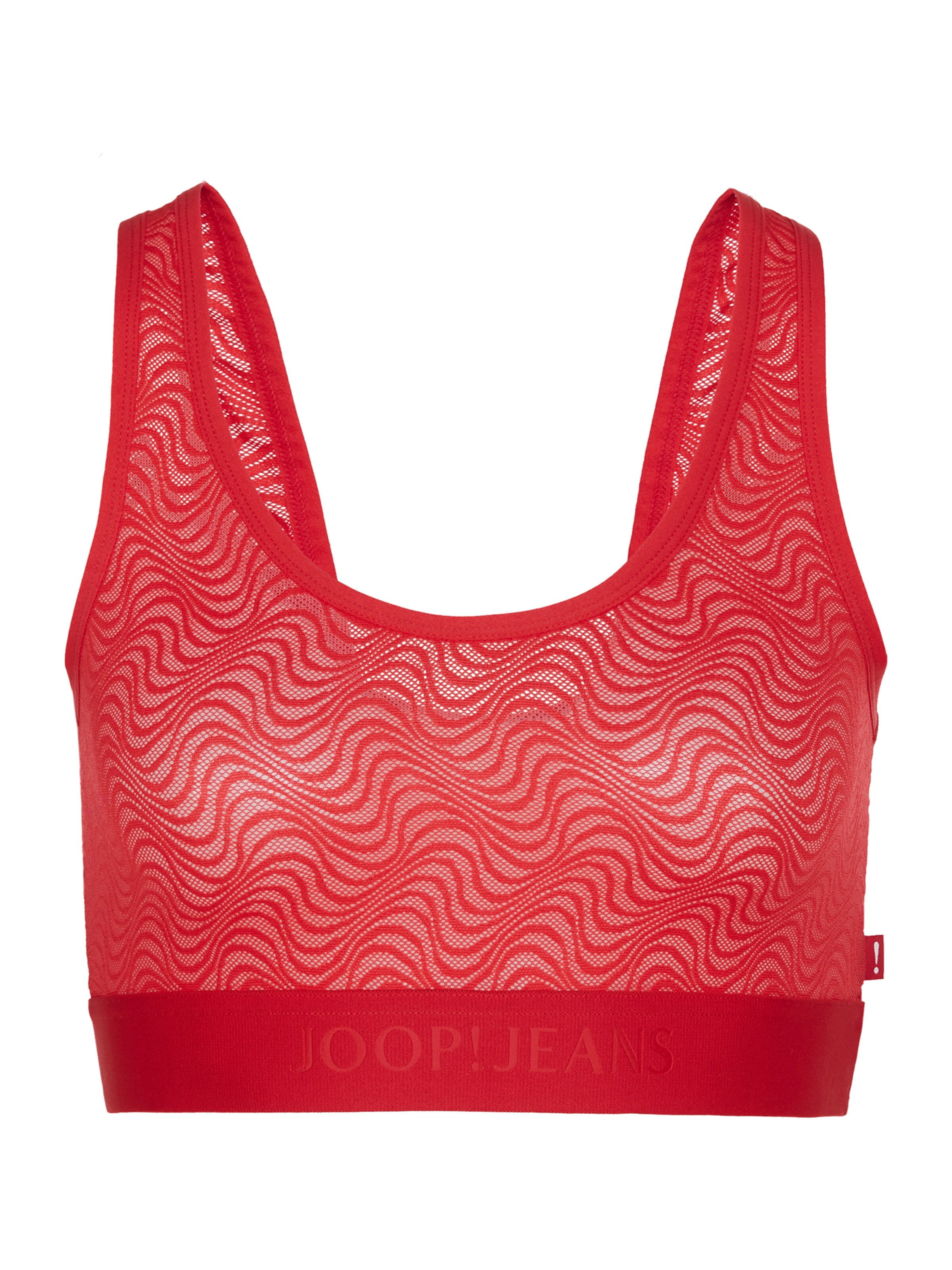 JOOP! Soutien-gorge ' Tempting Non Padded ' en rouge vif, Vue avec produit