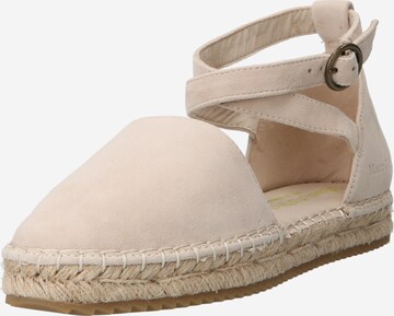 Espadrillas di Marc O'Polo in beige: frontale