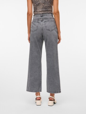 VERO MODA Wide Leg Jeans 'VMKERRY' in Grau