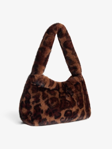 Borsa a spalla di Bershka in nero