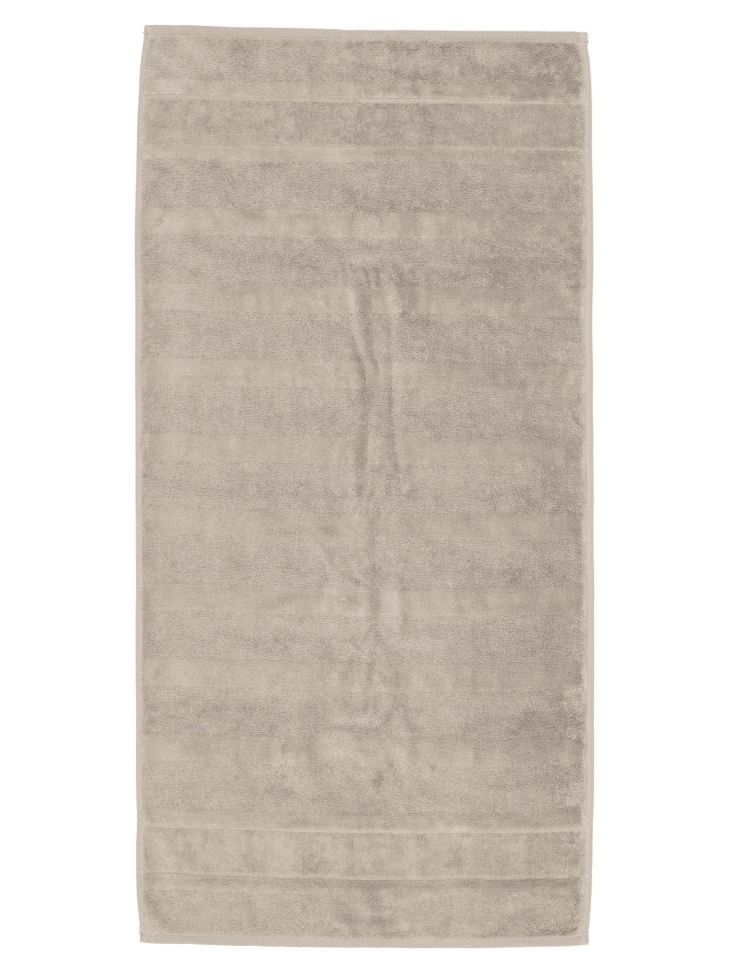 Cawö Towel 'Noblesse' in Grey