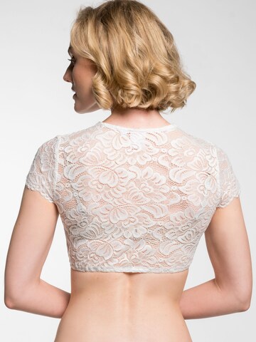 Blouse folklorique 'Eleonor' SPIETH & WENSKY en blanc