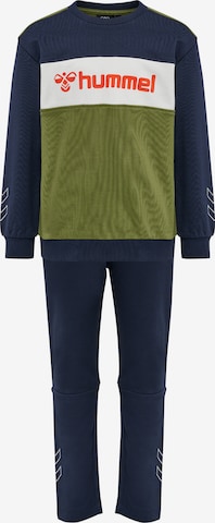 Hummel Sweatsuit in Blue: front