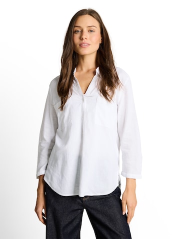 TOM TAILOR Блузка в Белый: спереди