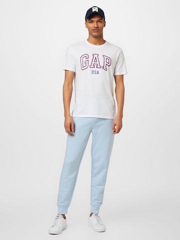 T-Shirt 'ARCH' GAP en blanc