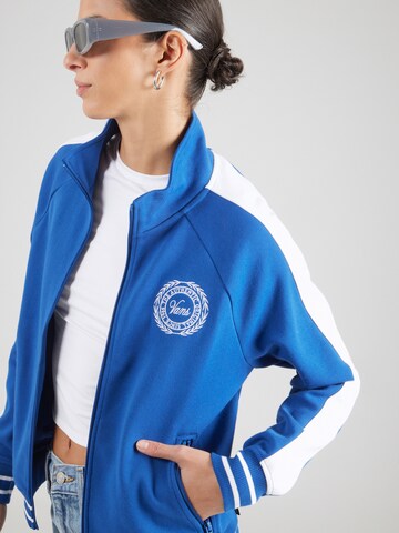 VANS Zip-Up Hoodie 'RELAY TRACK' in Blue