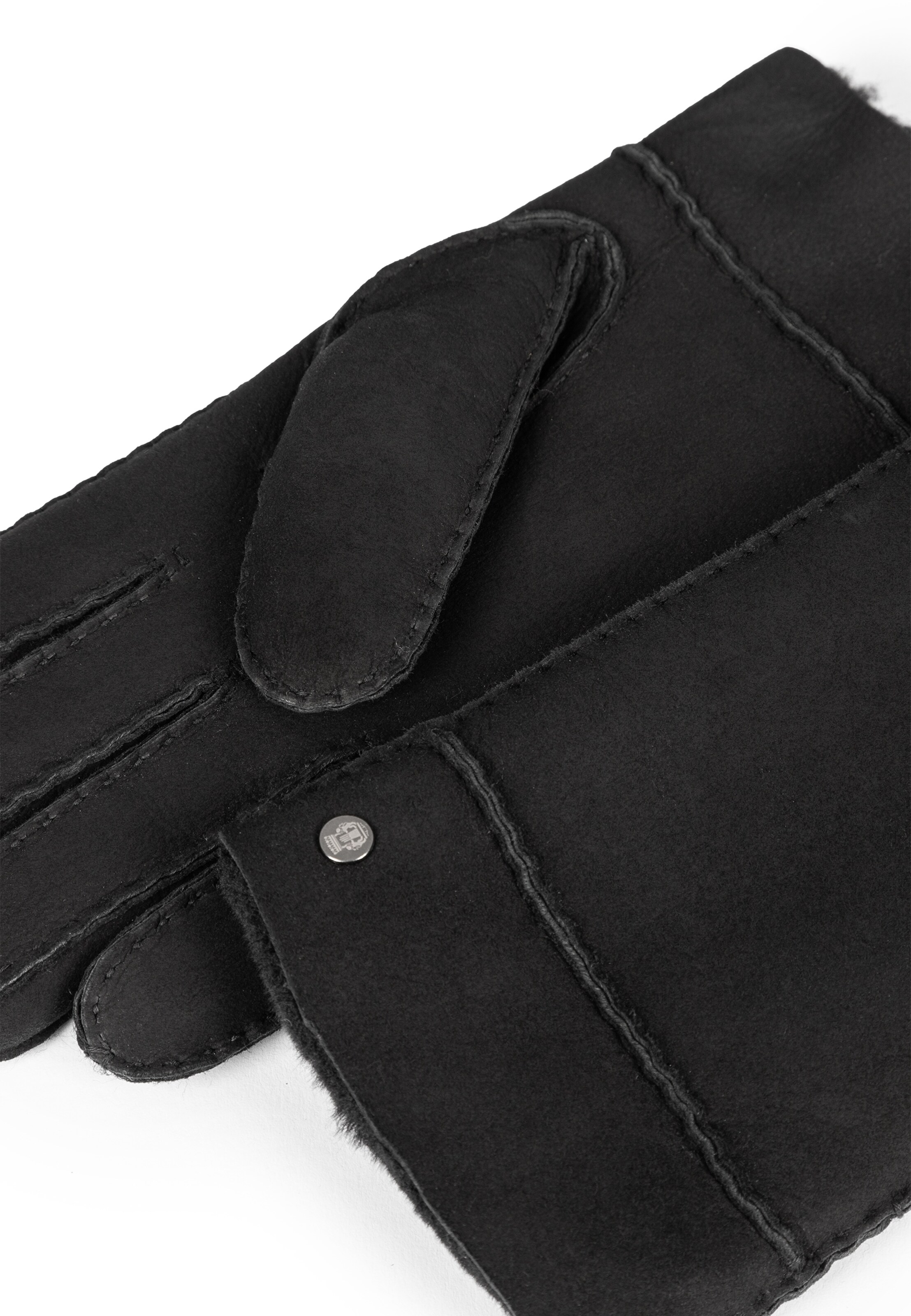 Roeckl Full Finger Gloves 'CLASSIC SILK LAMB' in Black