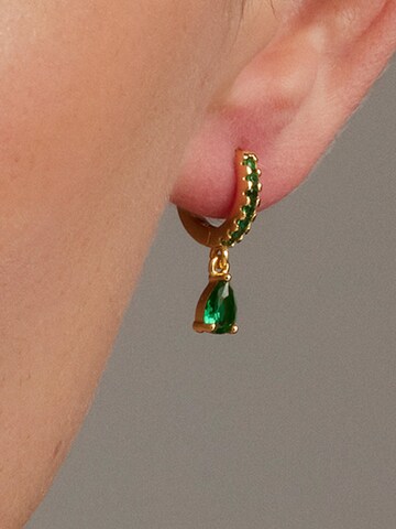 Luxenter Earrings 'Intheon' in Green