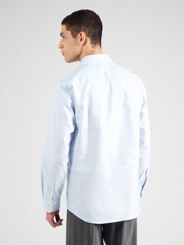 Slim fit Camicia 'SLHZARK' di SELECTED in blu: dietro