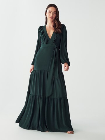 Willa Klänning 'TYLAH' i grön: framsida