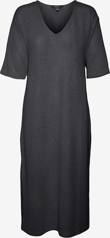 VERO MODA - Vestido de malha 'Eddie' em cinzento: frente