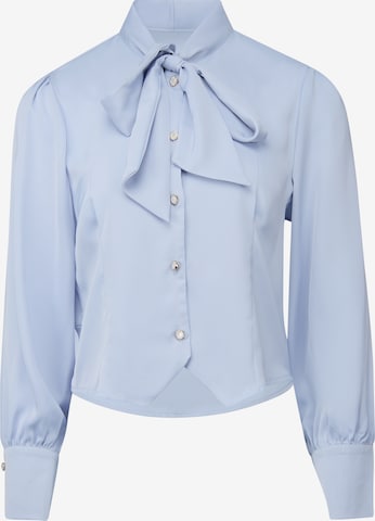 usha BLACK LABEL - Blusa en azul: frente