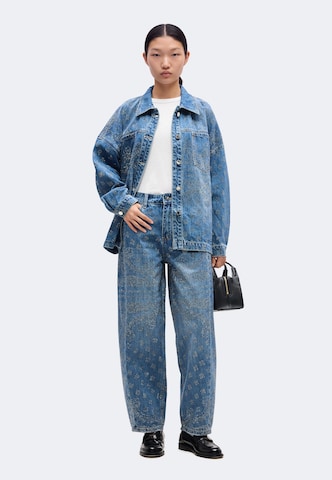 Liu Jo Barrel Farmer 'PANT.BALLOON FROG REG.W.' - kék: elől